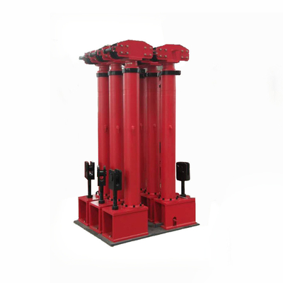 Max Height 0-4600mm Customized Automatic Hydraulic Lifting System for Tank Construction