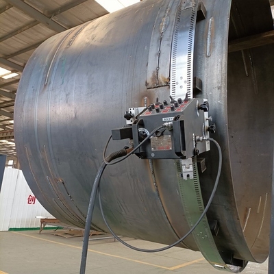 Automatic Cylinder Seam Welding Machine for Welding 80mm Diameter Air Compressor Tanks