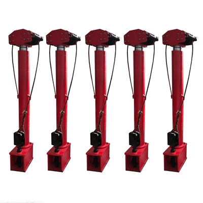 Max Height 0-4600mm Hydraulic Tank Lifting Equipment with Advanced Two-Stage Design