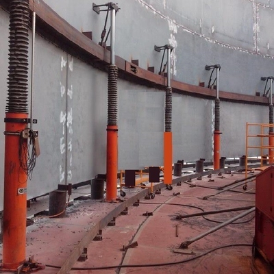 Hydraulic Jack Three-Stage Tank Lifting Machine with Powerful Hydraulic System
