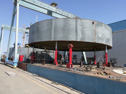 12-120t Capacity Hydraulic Storage Tank Lifting Equipment for Customer Requirements