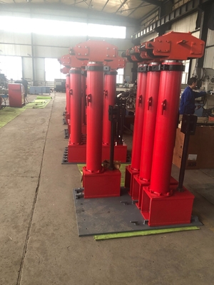 Automatic Hydraulic Lifting Jack for Tank Construction Customized Max Height 0-4600mm