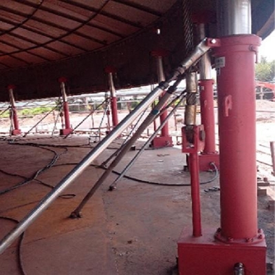 Customized Industrial Tank Jacking Equipment With Hydraulic Power Source