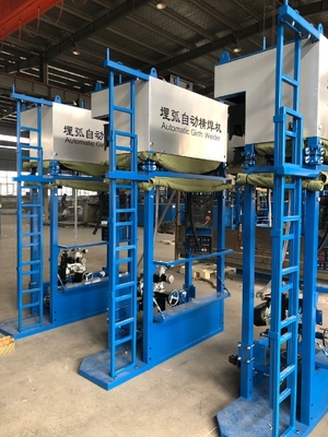 Single Side Sub Arc Automatic Girth Welding Machine For Tank Construction Machinery