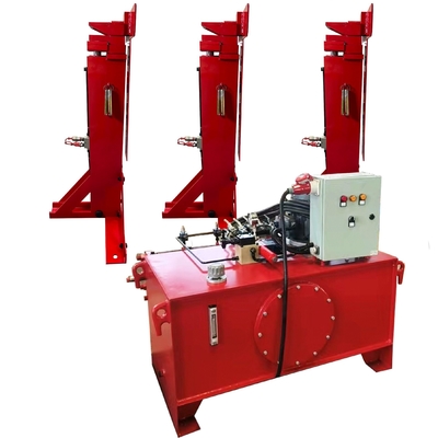 Simple Piston 2.4m Type Hydraulic Tank Lifting Jacks for Grain Silo 5 T Capacity